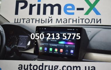 Штатні головні пристрої Prime-X: сучасна мультимедіа для вашого авто без втрат у дизайні