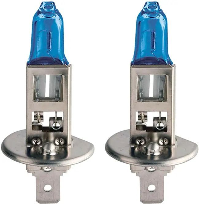 Комплект галогенових ламп PHILIPS H1 12258DVS2 Diamond Vision 5000K 55W 12V P14,5s