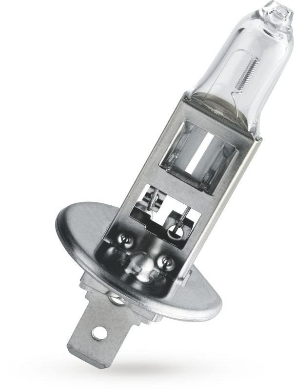 Комплект галогенових ламп PHILIPS H1 12258LLECOS2 LongLife EcoVision 55W 12V P14,5s