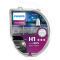 Комплект галогенових ламп PHILIPS H1 12258VPS2 VisionPlus +60% 55W 12V P14,5s
