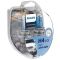 Комплект галогенових ламп PHILIPS H4 12342CVSP CrystalVision + W5W 4300K 60/55W 12V P43t