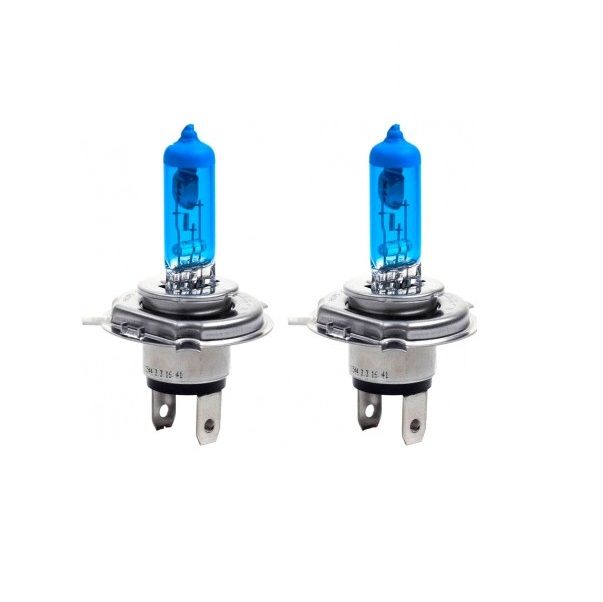 Комплект галогенових ламп PHILIPS H4 12342DVSP DiamondVision 5000K 60/55W 12V P43t