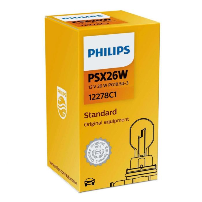 Галогеновая лампа PHILIPS 12278C1 PSX26W 26W 12V PG18.5d-3
