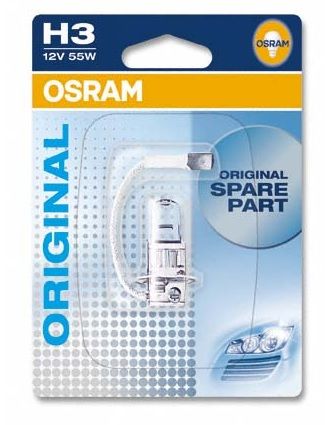 Галогеновая лампа OSRAM H3 64151-01B 55W 12V Pk22S