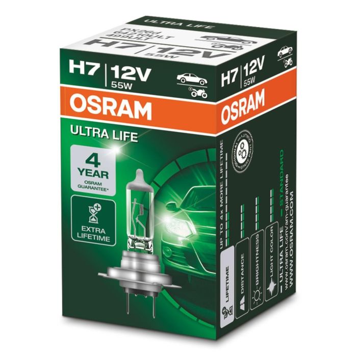 Галогеновая лампа OSRAM H7 64210ALL-FS All Season Super 55W 12V PX26D
