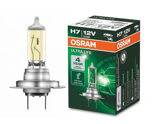 Галогеновая лампа OSRAM H7 64210ALL-FS All Season Super 55W 12V PX26D