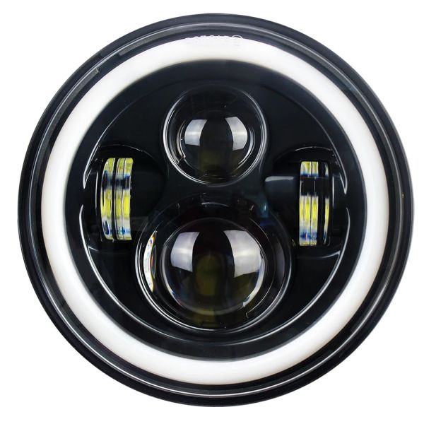 Світлодіодна фара AllLight JR-4-45W 3chip CREE ближнє+дальнє (DRL+поворот) НИВА, ВАЗ, ГАЗ, УАЗ, JEEP, VW