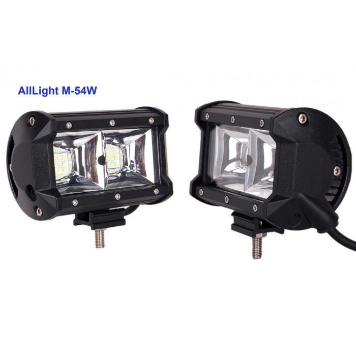 Светодиодная фара AllLight M-54W 3030 дальний  9-30V