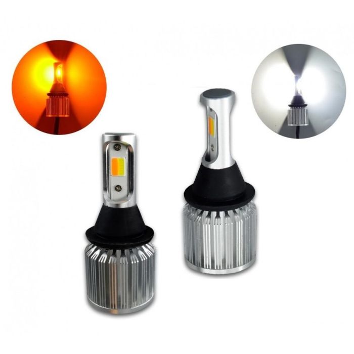Ходові вогні BAXSTER DRL + поворот W21W Cob Light CANBUS W3X16q 12V