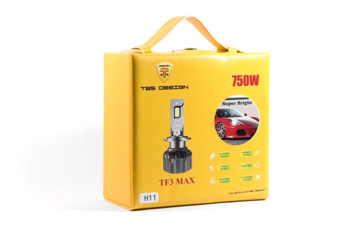 Комплект светодиодных ламп TBS Design TF3 MAX H11 PGJ19-2 9-32V 130W 15000Lm 6000K + CANBUS