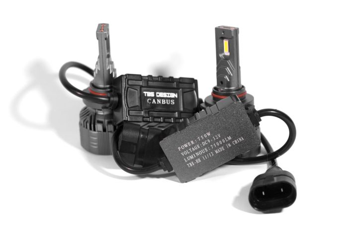 Комплект светодиодных ламп TBS Design TF3 MAX HB3 P20d 9-32V 130W 15000Lm 6000K + CANBUS