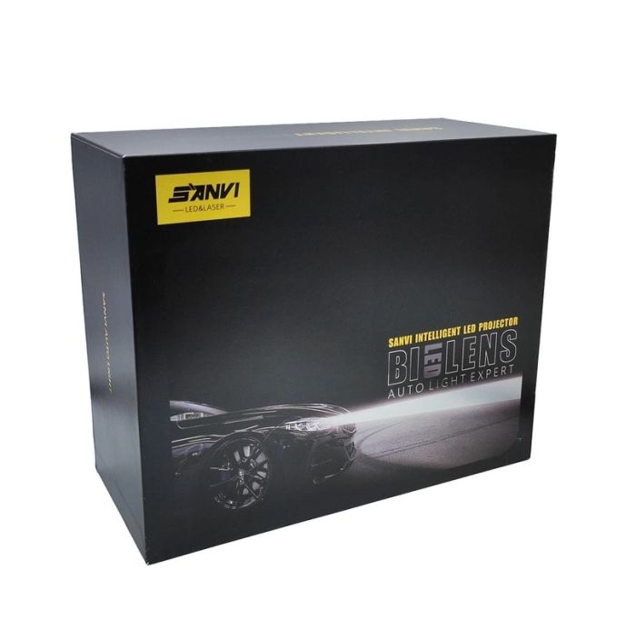 Комплект світлодіодних лінз SANVI Bi-LED F5 LASER 5500K 3.0" 55W