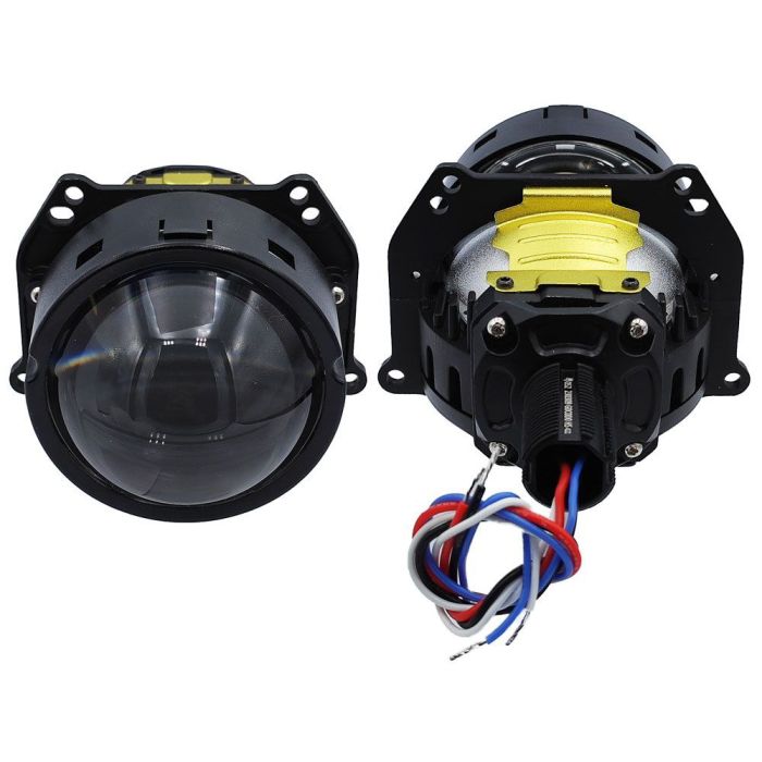 Комплект світлодіодних лінз SANVI Bi-LED S3 Plus LASER 5500K 3.0" 65W