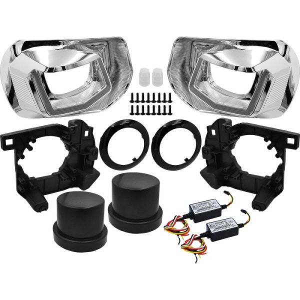 Перехідні рамки для встановлення лінз Chevrolet Cruze J300 2008-2014 DRL + поворот