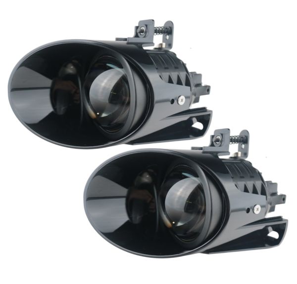 Комплект протитуманних LED фар EA A1 VW Passat B6 3C (2005-2011) 6000K 90W 12V Біло-Жовта