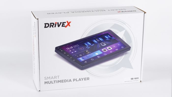 Автомобільний мультимедійний центр 10" з бездротовим CarPlay та Android Auto - DriveX SE-1011 4+64 QLED DSP 4CF 4x50W