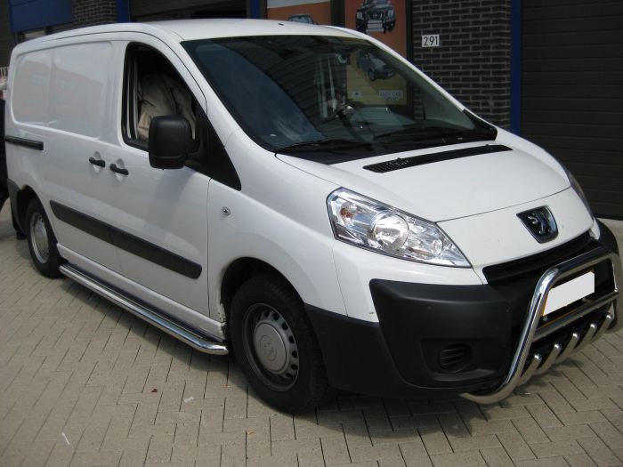 Боковые Подножки Premium (2 шт., Нержавейка) Ø60 для Citroen Nemo 2007-2017 гг