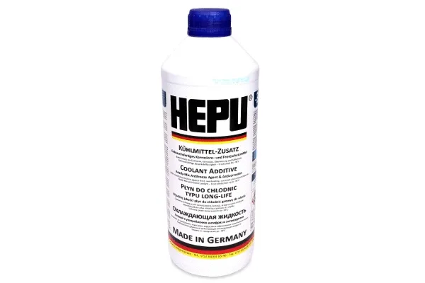 Антифриз Hepu "Antifreeze Ready Mix Blue -38°C", 1.5л