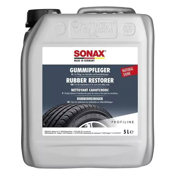 Силіконовий засіб для чищення та догляду за гумою 5 л SONAX PROFILINE Gummipfleger (340505)