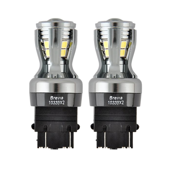 Brevia PowerPro P27/7W (3157) 350Lm 14x2835SMD 12/24V CANbus, 2шт (10339X2)