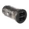 Автозарядка Brevia ePower DualDrive 15W 2xUSB-A прозрачный черный для авто (47015DUB)