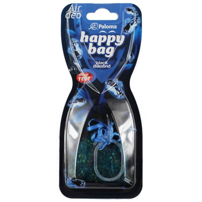 Аромат для авто Paloma Happy Bag аромат Black Diamond для салона автомобиля (78035)