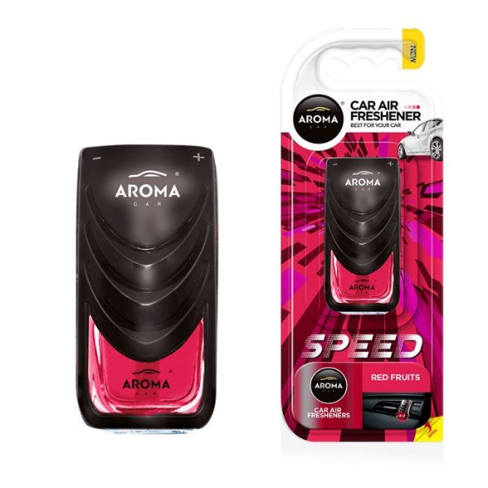 Автомобильный ароматизатор Aroma Car Speed Red fruits 8 мл для авто (92317)