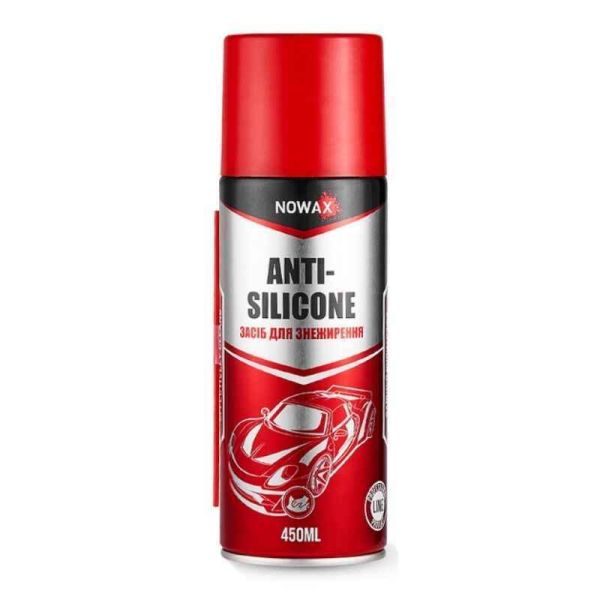 Аэрозольный антисиликон для автомобиля Nowax Anti Silicone 450 мл (NX45100)