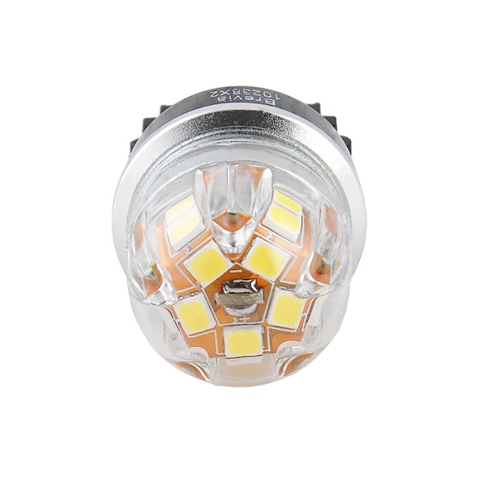 Brevia S-Power P27W (3156) 330Lm 15x2835SMD 12/24V CANbus, 2шт (10238X2)