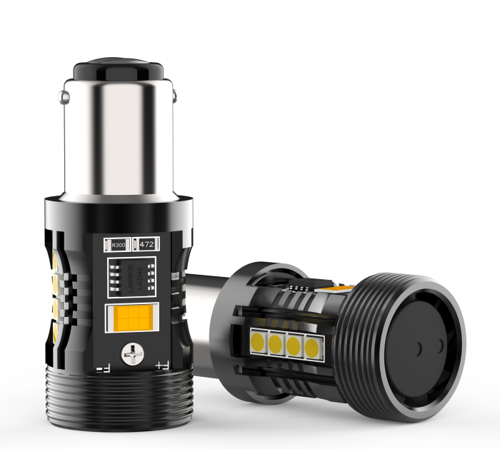 Комплект светодиодных ламп Infolight P21/5W, BAY15D (1157) Canbus White