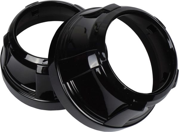 Декоративная маска для линз Vulkan Black 3.0"