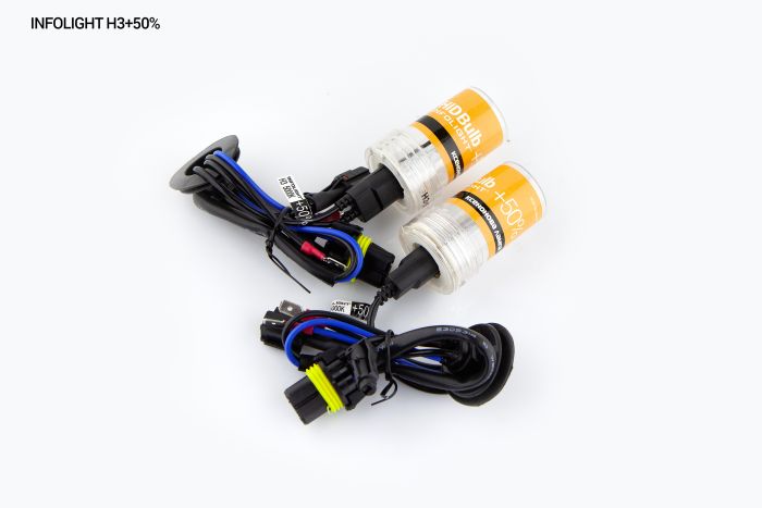 Комплект ксенона Infolight Pro +50% H3 5000K