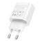 Мережевий зарядний пристрій BOROFONE BA82A Platinum single port PD25W charger(EU) White (6941991112256)