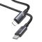 Кабель Usams US-SJ679 Type-C To Lightning 30W Aluminum Alloy Fast Charging & Data Cable -Sufeng Series tarnish 0.25m (SJ679USB01)