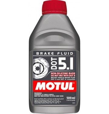 Жидкость тормозов и сцепления Motul DOT 5.1 Brake Fluid (500мл)