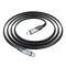 Кабель HOCO U119 Type-C to Type-C 60W, 1.2m, nylon, aluminum connectors, Black (6942007605021)