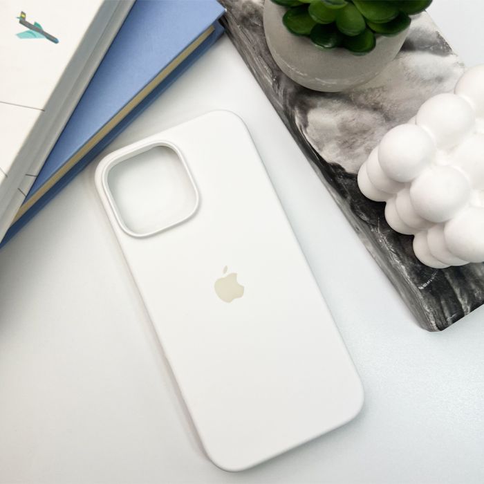 Чохол для смартфона Silicone Full Case AA Open Cam for Apple iPhone 16 Pro Max 8,White (FullOpeAAi16PM-8)