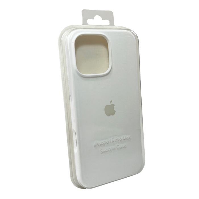 Чохол для смартфона Silicone Full Case AA Open Cam for Apple iPhone 16 Pro Max 8,White (FullOpeAAi16PM-8)