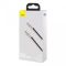 Кабель Baseus Cafule Series Metal Data Cable Type-C to iP PD 20W 0.25m Black (CATLJK-01)
