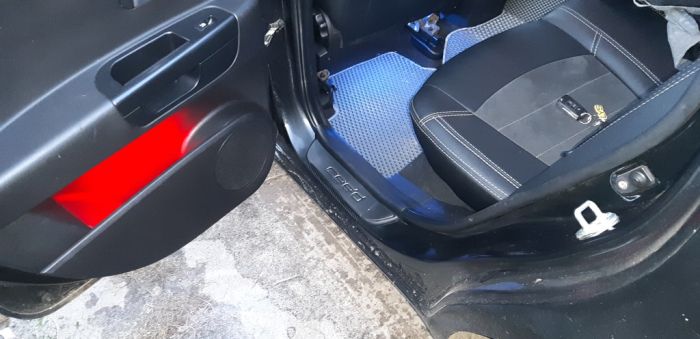 Накладки на пороги OmsaLine (4 шт., нержавейка) для Kia Ceed 2007-2012 гг