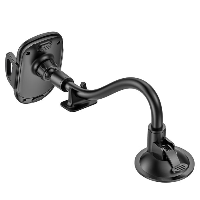 Автотримач для телефона BOROFONE BH54 Racer windshield car holder Black (6931474752895)