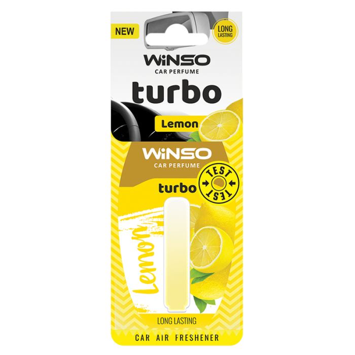 Освіжувач повітря WINSO Turbo / 532710 (Lemon) Лимон