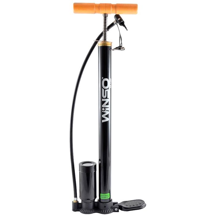 Насос автомобільний WINSO ручний з манометром 120120