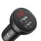Автомобільний зарядний пристрій Baseus Digital Display Dual USB 4.8A Car Charger 24W+Three Primary Colors 3-in-1 Cable1.2M (TZCCBX-0G)