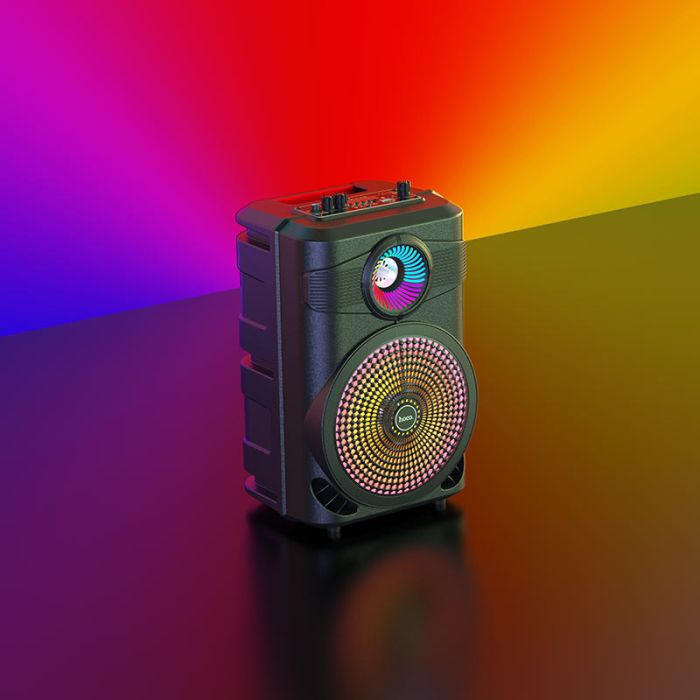 Портативна колонка HOCO BS46 Mature outdoor BT speaker Black (6931474754080)
