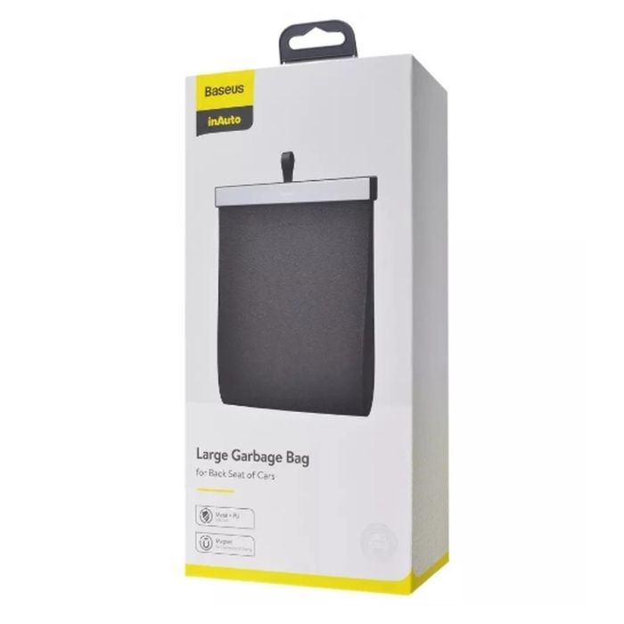 Автомобільний органайзер Baseus Large Garbage Bag for Back Seat of Cars Black (CRLJD-A01)