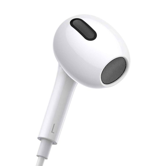 Навушники дротові Baseus Encok H17 (3.5mm) White (NGCR020002)