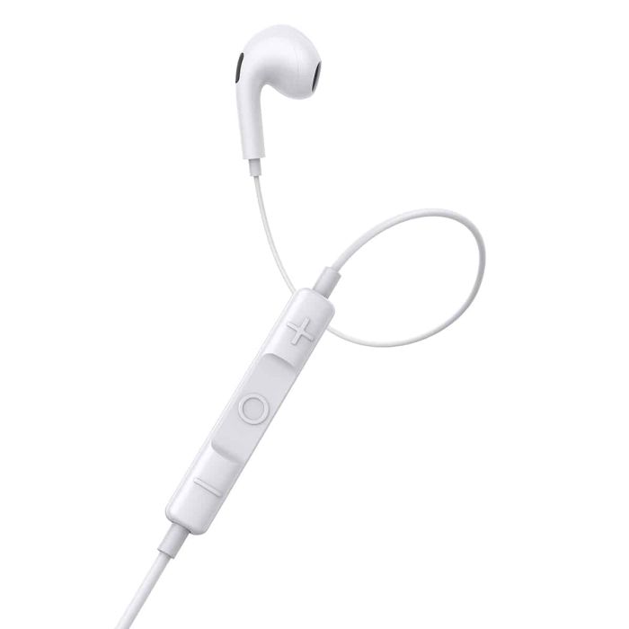 Навушники дротові Baseus Encok H17 (3.5mm) White (NGCR020002)