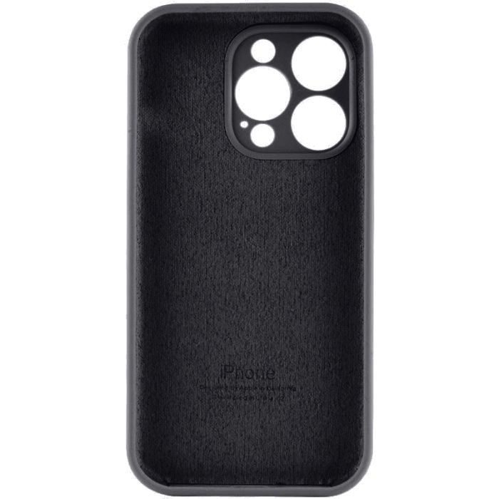 Чохол для смартфона Silicone Full Case AA Camera Protect for Apple iPhone 13 Pro Max 14,Black (FullAAi13PM-14)
