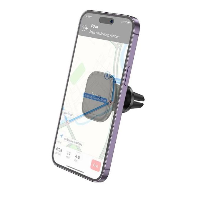 Автотримач для телефона HOCO H29 Brilliant magnetic car holder(air outlet) Black (6942007611466)